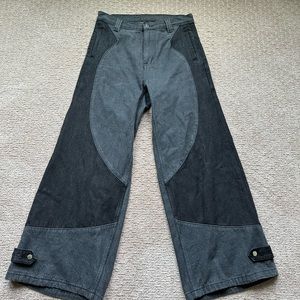 Liquid Lagoon flair jeans